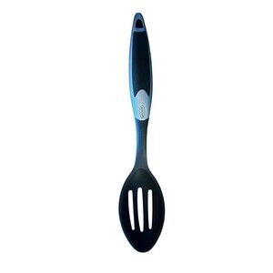 Amco Nylon Slotted Spoon Black Gray Heat Resistant Cooking Utensil